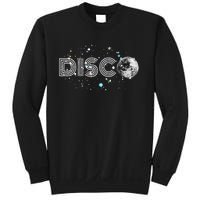 Black And White Disco Ball Club Retro Sweatshirt