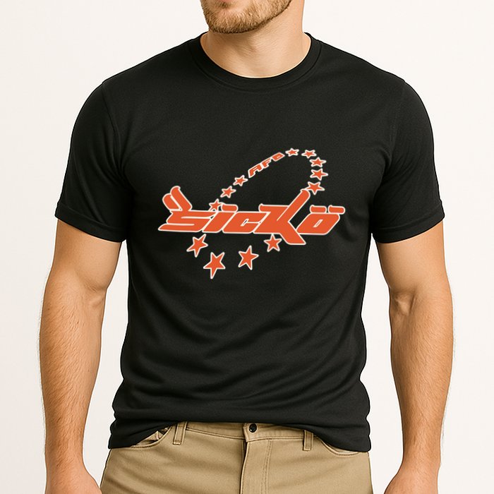 Bornfrompain Afb X Sicko Stars Cooling Performance Crew T-Shirt
