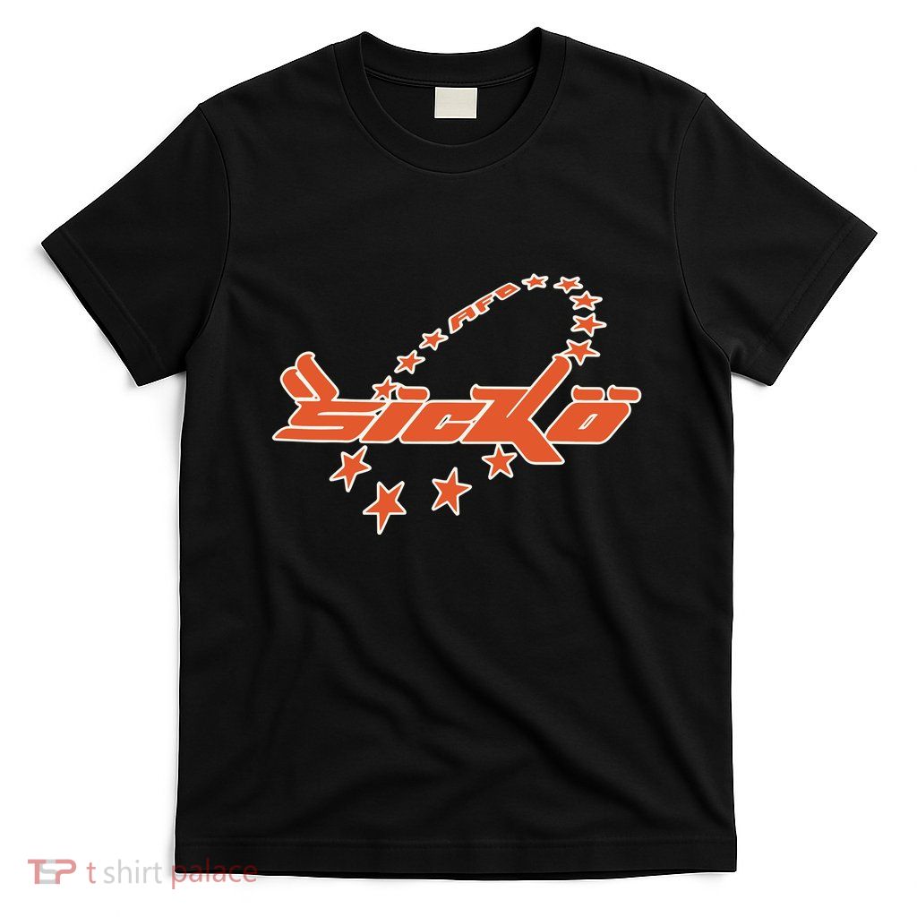 Bornfrompain Afb X Sicko Stars T-Shirt