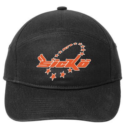 Bornfrompain Afb X Sicko Stars 7-Panel Snapback Hat