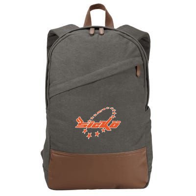 Bornfrompain Afb X Sicko Stars Cotton Canvas Backpack
