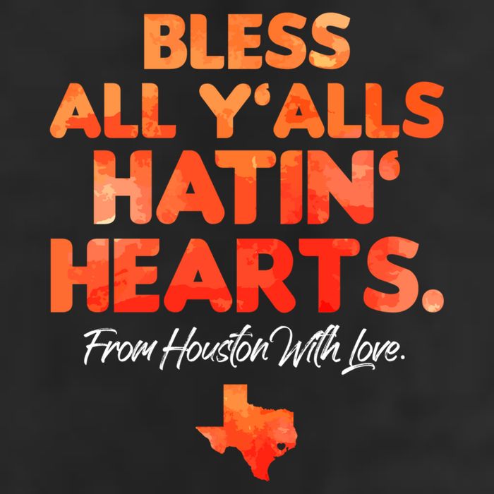 Bless All Y'alls Hatin' Hearts Houston With Love 11oz C Handle Ceramic Mug