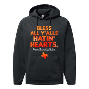 Bless All Y'alls Hatin' Hearts Performance Fleece Hoodie