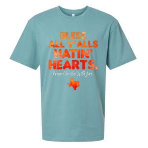 Bless All Y'alls Hatin' Hearts Sueded Cloud Jersey T-Shirt