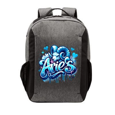 Blue Aries Zodiac Star Sign Vector Backpack