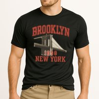 Brooklyn Bridge 1996 New York Cooling Performance Crew T-Shirt