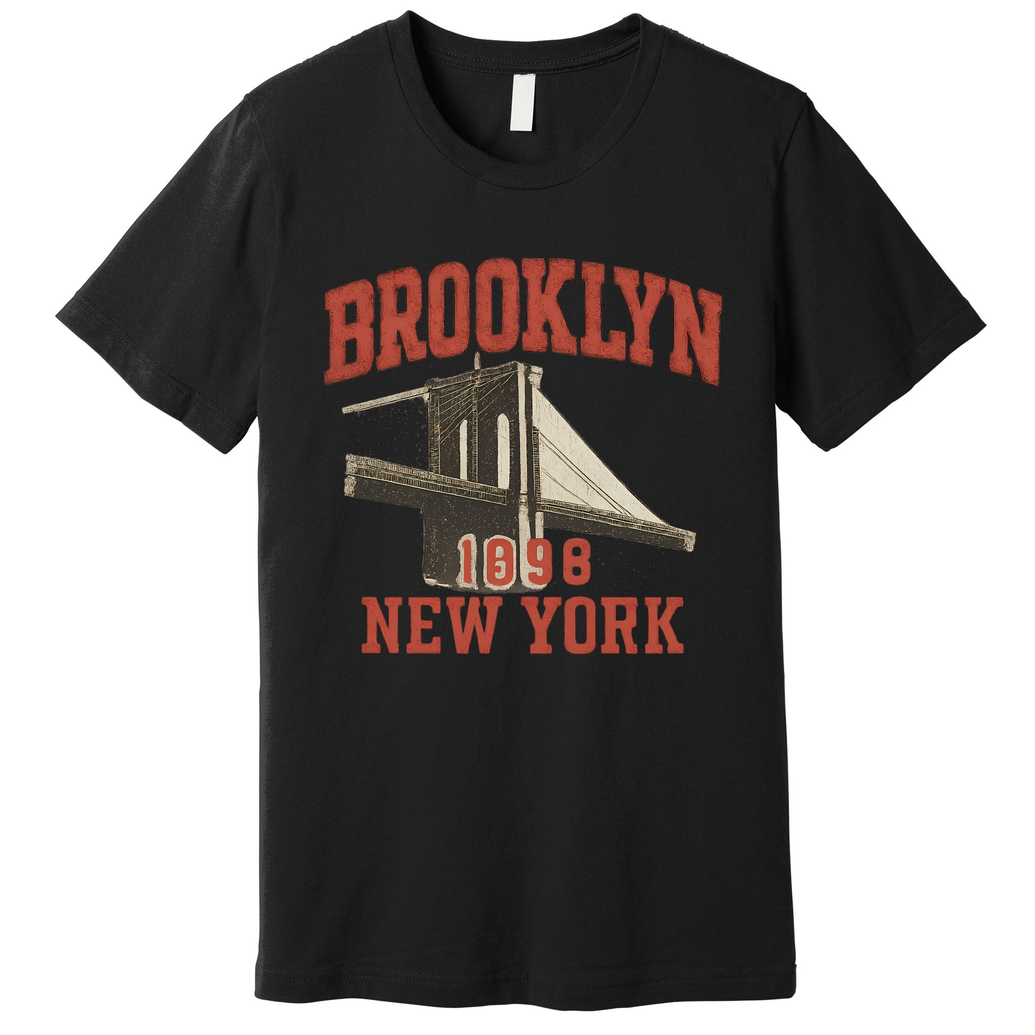 Brooklyn Bridge 1996 New York Premium T-Shirt