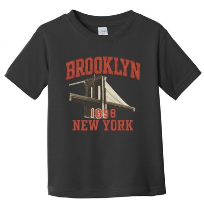 Brooklyn Bridge 1996 New York Toddler T-Shirt