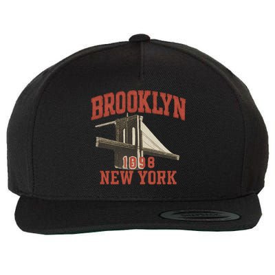 Brooklyn Bridge 1996 New York Wool Snapback Cap