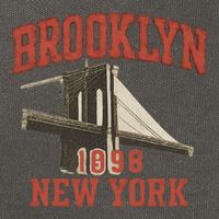Brooklyn Bridge 1996 New York Cotton Canvas Backpack