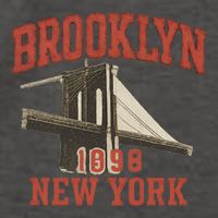 Brooklyn Bridge 1996 New York Vector Backpack
