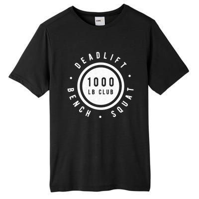 Body Builder 1000lb Club Strong Classic Gift Cool Gift Tall Fusion ChromaSoft Performance T-Shirt