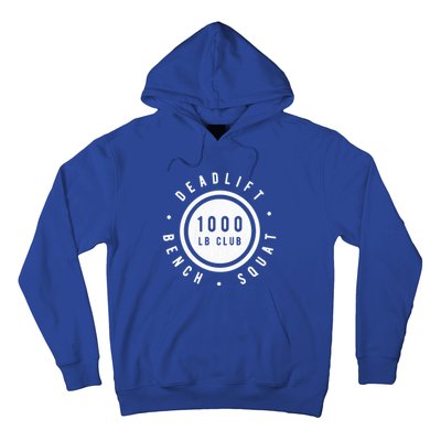 Body Builder 1000lb Club Strong Classic Gift Cool Gift Hoodie