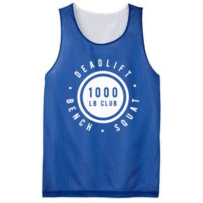 Body Builder 1000lb Club Strong Classic Gift Cool Gift Mesh Reversible Basketball Jersey Tank