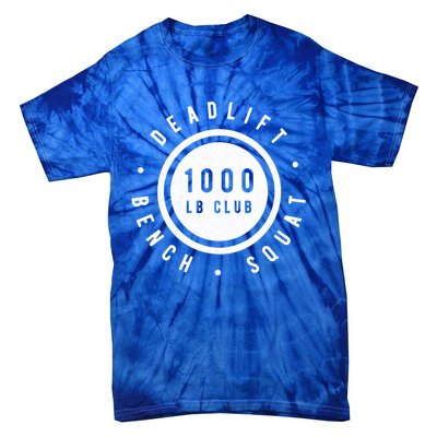 Body Builder 1000lb Club Strong Classic Gift Cool Gift Tie-Dye T-Shirt