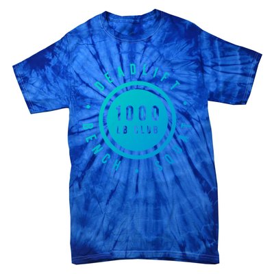 Body Builder 1000lb Club Strong Classic Gift Cool Gift Tie-Dye T-Shirt