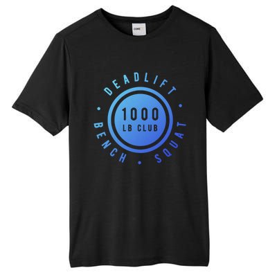 Body Builder 1000lb Club Strong Classic Gift Cool Gift Tall Fusion ChromaSoft Performance T-Shirt