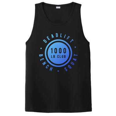 Body Builder 1000lb Club Strong Classic Gift Cool Gift PosiCharge Competitor Tank