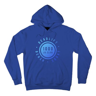 Body Builder 1000lb Club Strong Classic Gift Cool Gift Hoodie