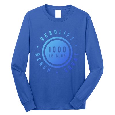 Body Builder 1000lb Club Strong Classic Gift Cool Gift Long Sleeve Shirt