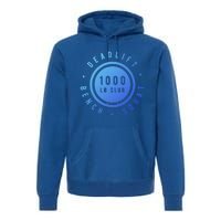 Body Builder 1000lb Club Strong Classic Gift Cool Gift Premium Hoodie