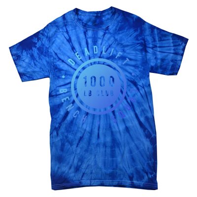 Body Builder 1000lb Club Strong Classic Gift Cool Gift Tie-Dye T-Shirt