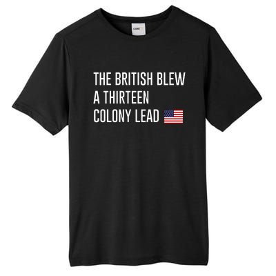 British Blew 13 Colony Lead American Patriot Baseball Tall Fusion ChromaSoft Performance T-Shirt