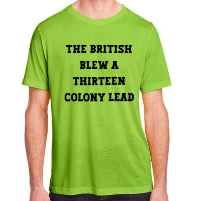 British Blew 13 Colony Lead American Patriot Baseball Adult ChromaSoft Performance T-Shirt