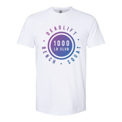 Body Builder 1000lb Club Strong Classic Gift Cool Gift Softstyle® CVC T-Shirt