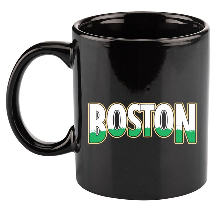 Boston Banners 18 11oz C Handle Ceramic Mug