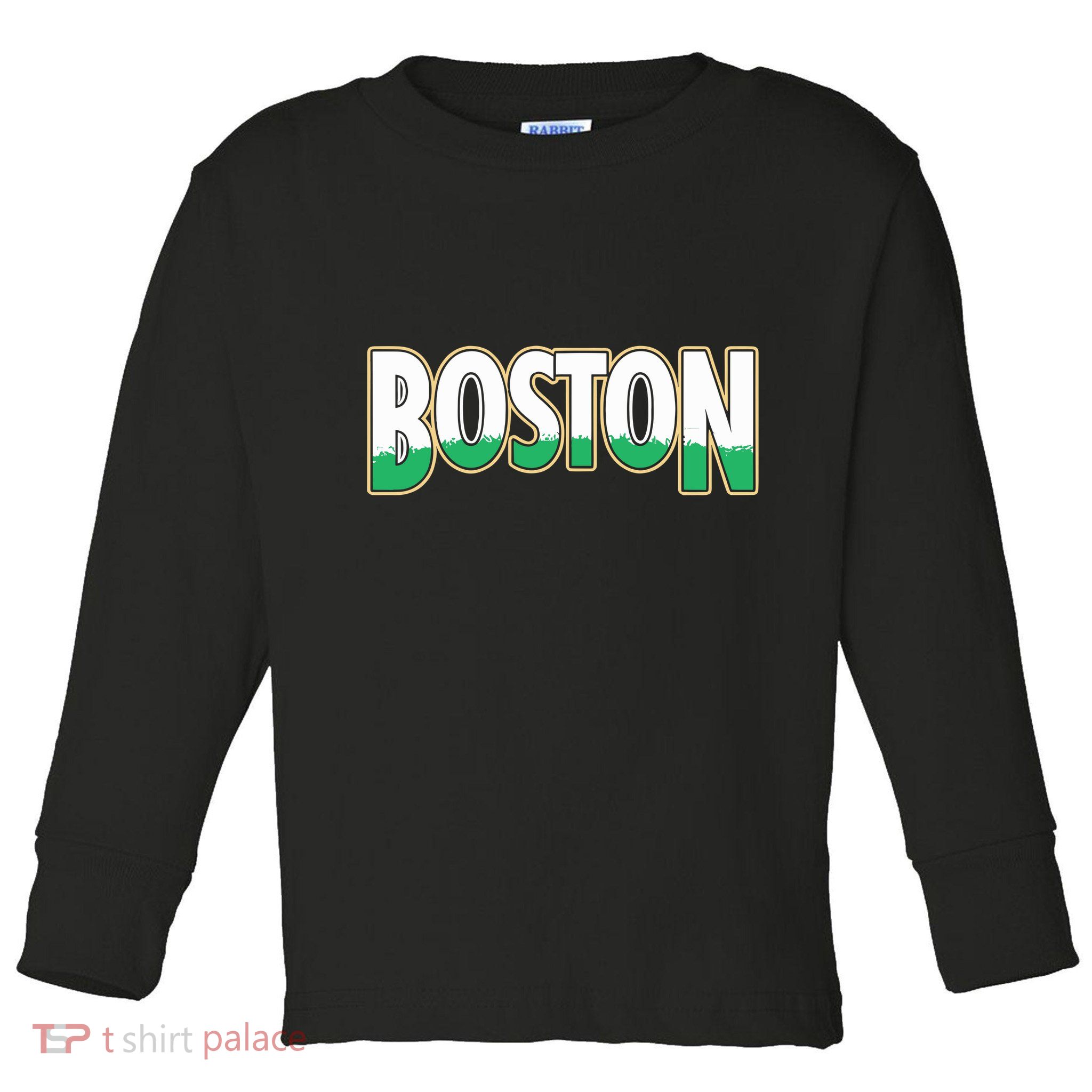 Boston Banners 18 Toddler Long Sleeve Shirt