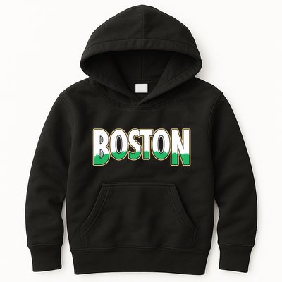 Boston Banners 18 Kids Hoodie