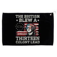 British Blew 13 Colony Lead 4th Of July Grommeted Golf Towel