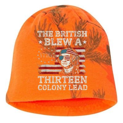 British Blew 13 Colony Lead 4th Of July Kati - Camo Knit Beanie