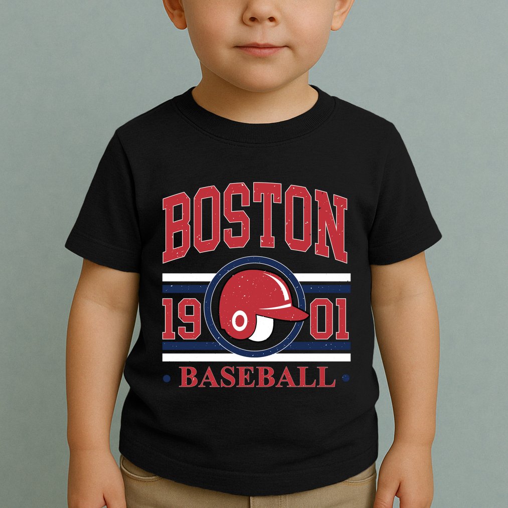 Boston Baseball 1901 Team Supporter Toddler T-Shirt