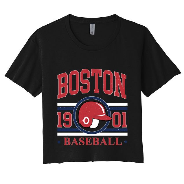 Boston Baseball 1901 Team Supporter Crop Top