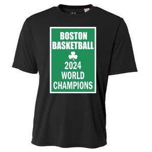 Boston Basketball 2024 Cooling Performance Crew T-Shirt