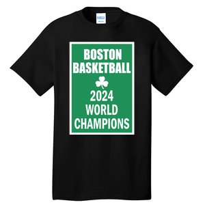 Boston Basketball 2024 Tall T-Shirt