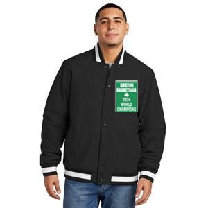 Boston Basketball 2024 Insulated Varsity Jacket