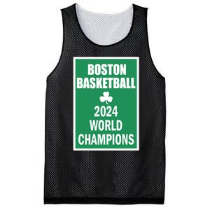 Boston Basketball 2024 Mesh Reversible Basketball Jersey Tank