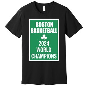 Boston Basketball 2024 Premium T-Shirt