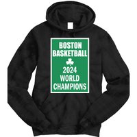 Boston Basketball 2024 Tie Dye Hoodie