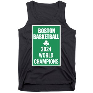 Boston Basketball 2024 Tank Top