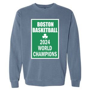 Boston Basketball 2024 Garment-Dyed Sweatshirt