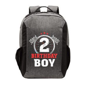 Birthday Boy 2 Two Race Car 2nd Birthday Racing Car Driver Vector Backpack