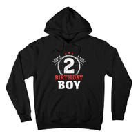 Birthday Boy 2 Two Race Car 2nd Birthday Racing Car Driver Tall Hoodie