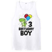 Birthday Boy 3rd Birthday Dinosaur PosiCharge Competitor Tank