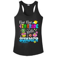 Bye Bye 4th Grade Hello Summer Graduation Teacher Student Ladies PosiCharge Competitor Racerback Tank