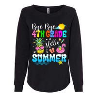 Bye Bye 4th Grade Hello Summer Graduation Teacher Student Womens California Wash Sweatshirt