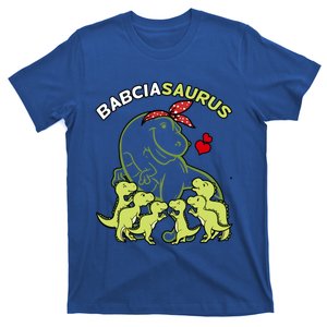 Babciasaurus Babcia 6 Dinosaur Mother's Day Great Gift T-Shirt